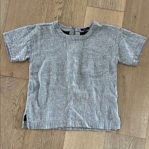 Madewell Textured Gray Kids Tee